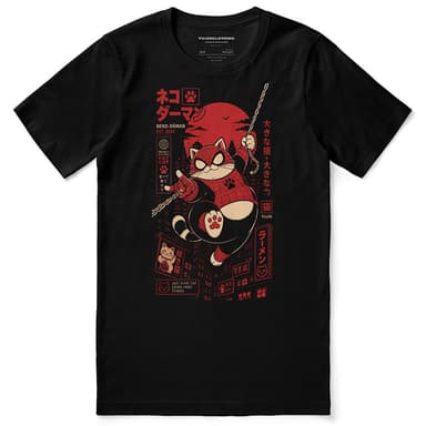 Nekoman Cat T-Shirt