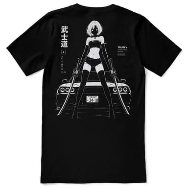 Dual Blade Car T-Shirt