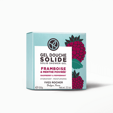 Moisturizing Solid Shower Gel Raspberry & Peppermint