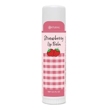 Strawberry Lip Balm 0.5oz | Plant-Based Moisture