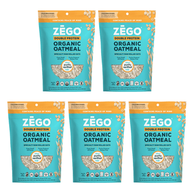 Organic Double Protein Oats 5 bag case