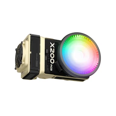 ZHIYUN MOLUS X200 RGB | 200W Professional Portable RGB Video Light