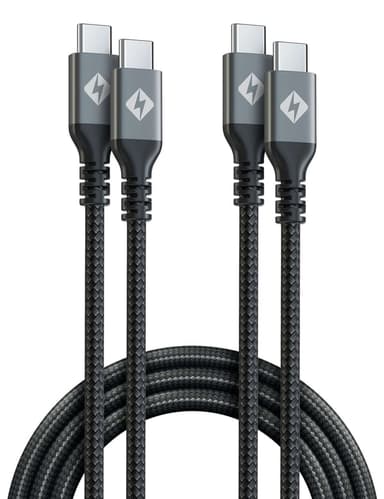 100W USBC to USBC Cable 2m Long | Fast Charging & Data Transfer