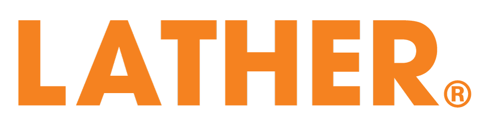 LATHER logo