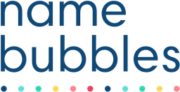 Name Bubbles logo