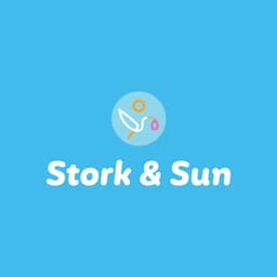 Stork and Sun logo