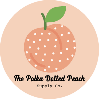Thepolkadottedpeach logo