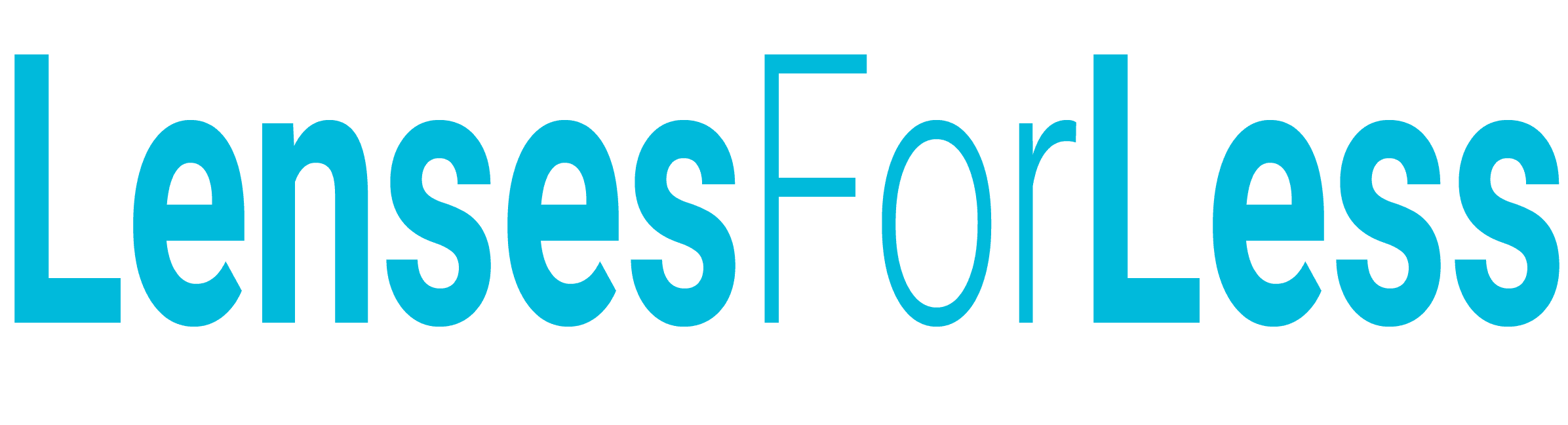 Lenses for Less logo
